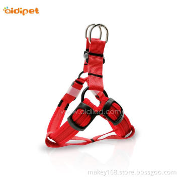 Pet led Collar Matching Leash & Harness Available